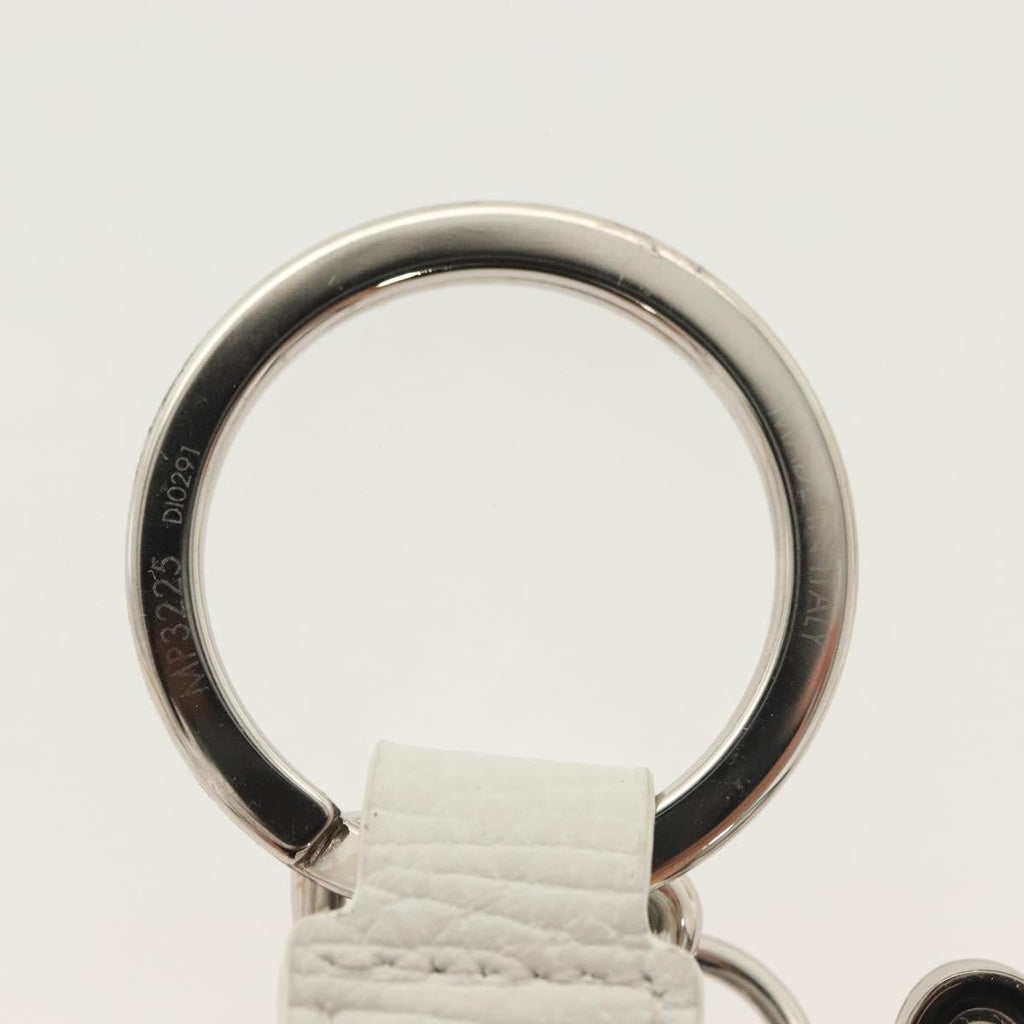 Louis Vuitton Animal Family Bag Charm And Key Holder Metal With Leather White Metal Charms And Keychains Accessory (Pre-Owned)