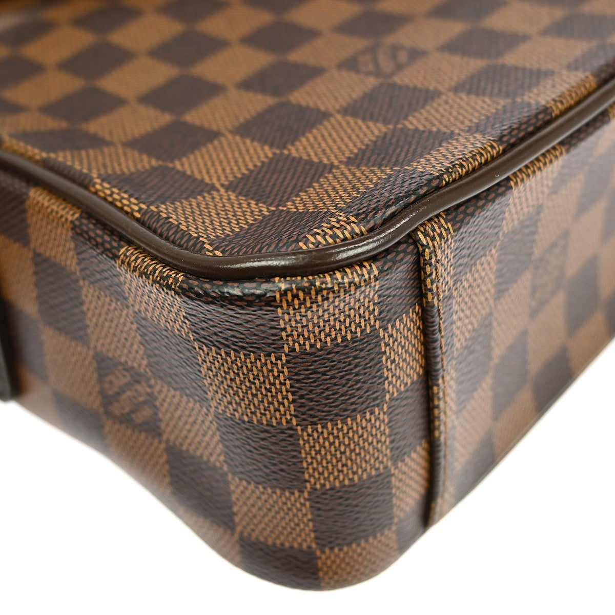 Louis Vuitton Shelton Messenger Bag Damier Brown Canvas Shoulder Bag Bag (Pre-Owned)
