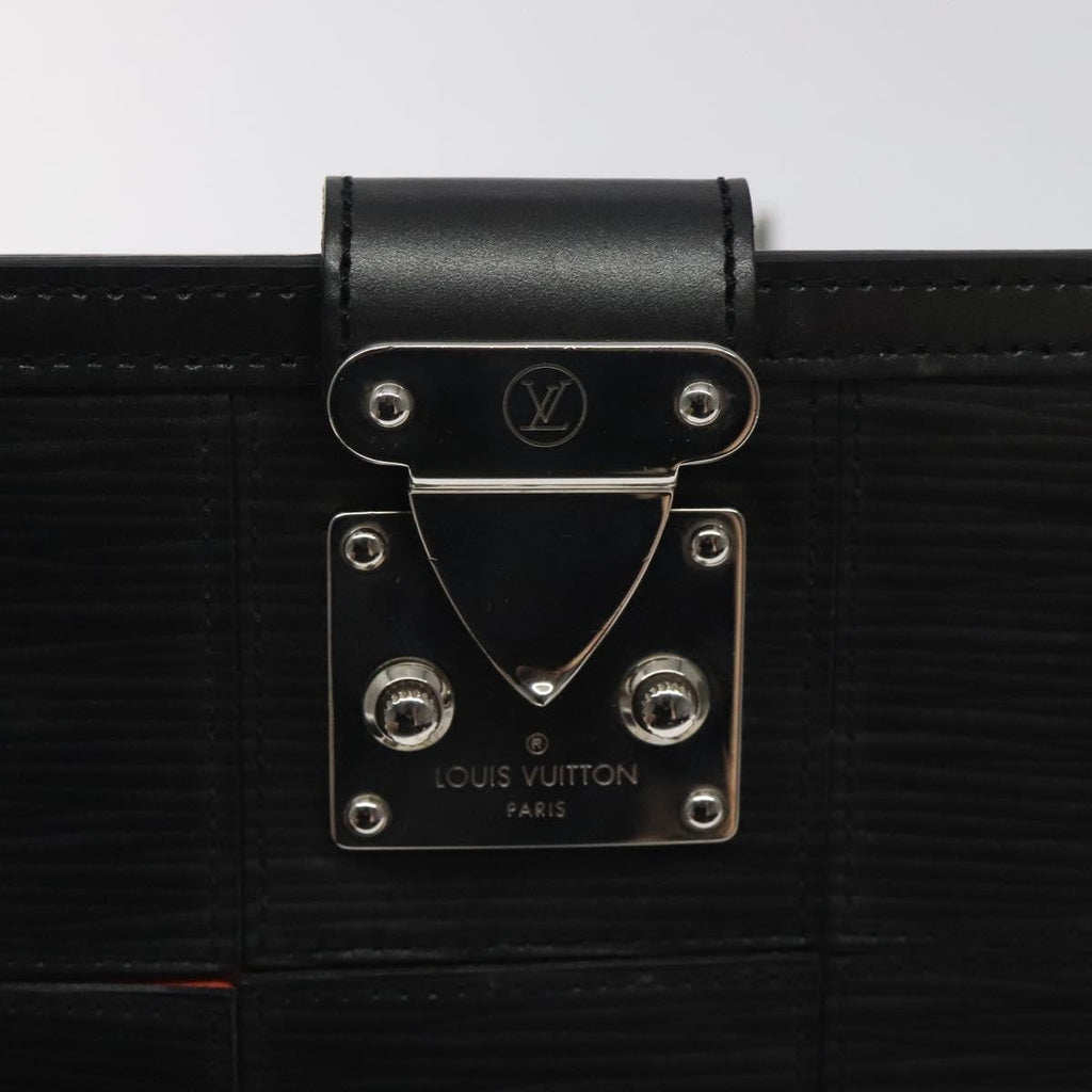 Louis Vuitton Mojito Handbag Stretch Epi Leather Black Leather Shoulder Bag Bag (Pre-Owned)