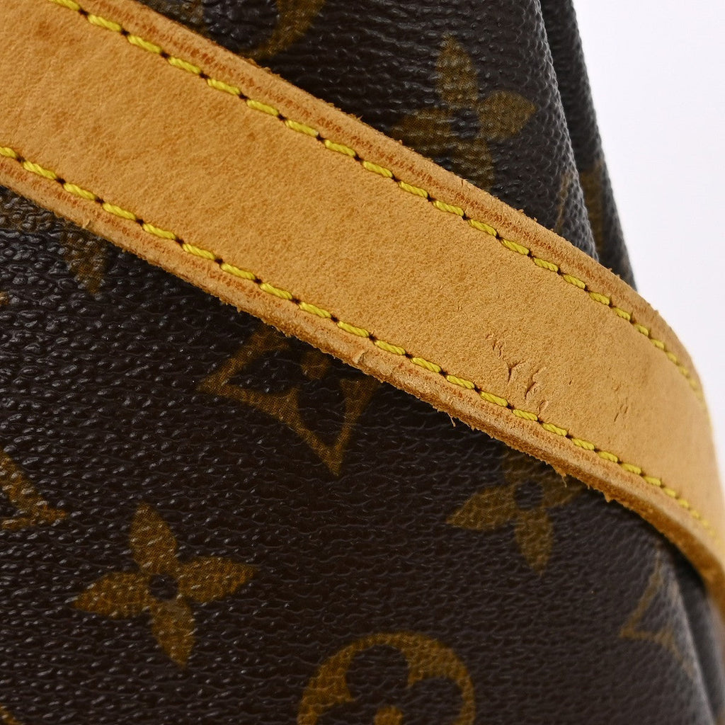 Louis Vuitton Musette Handbag Monogram Canvas Brown Canvas Shoulder Bag Bag (Pre-Owned)
