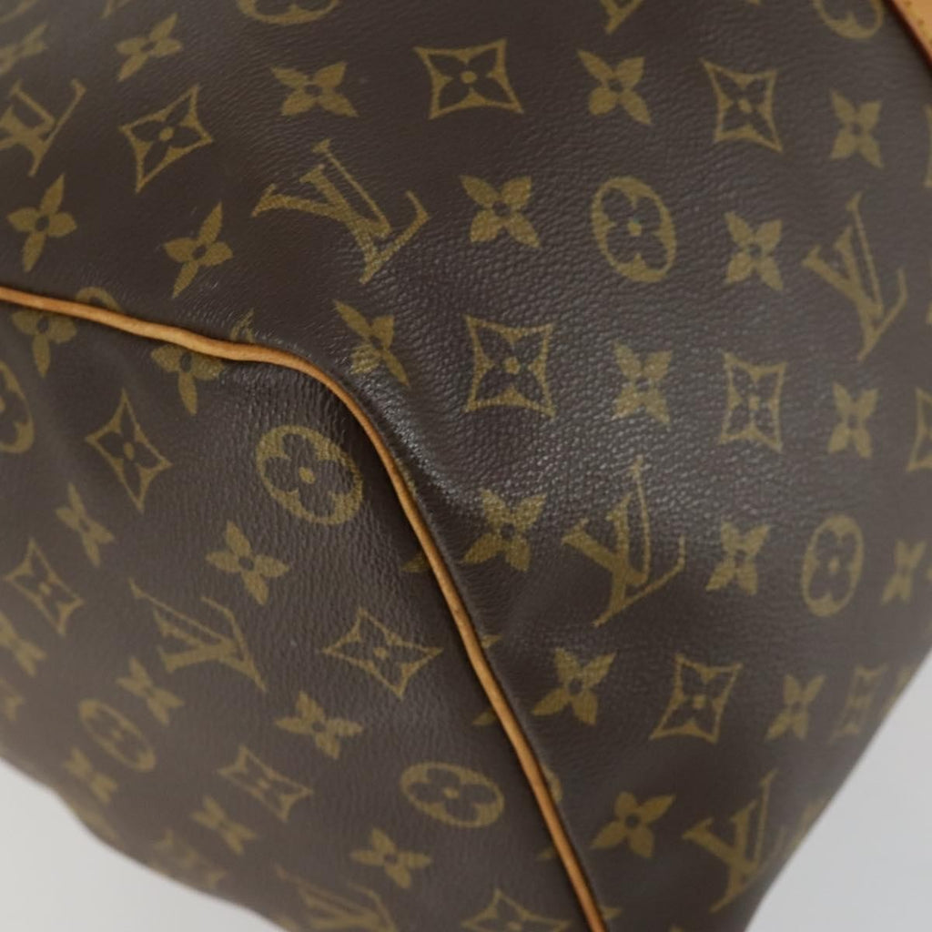 Louis Vuitton Keepall Bag Monogram Canvas Brown Canvas Travel Bag Bag (Pre-Owned)