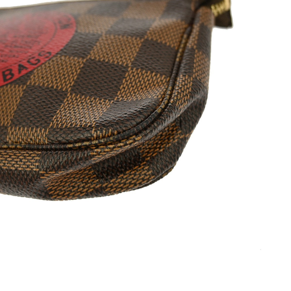 Louis Vuitton Pochette Accessoires Limited Edition Monogram Trunk Brown Canvas Clutche & Pouche Bag (Pre-Owned)