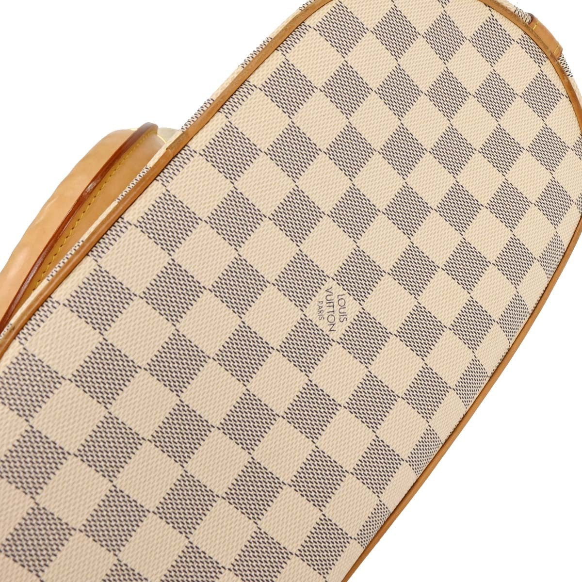 Louis Vuitton Pampelonne Handbag Damier White Canvas Tote Bag Bag (Pre-Owned)