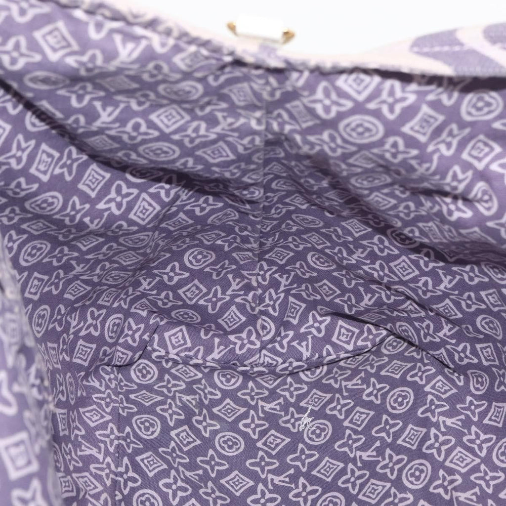 Louis Vuitton Tahitienne Cabas Canvas Purple Canvas Tote Bag Bag (Pre-Owned)