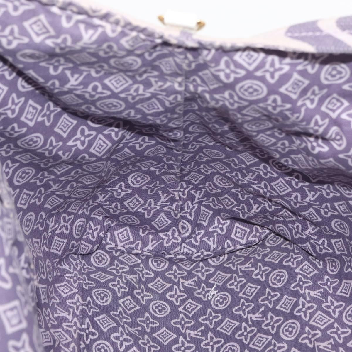 Louis Vuitton Tahitienne Cabas Canvas Purple Canvas Tote Bag Bag (Pre-Owned)
