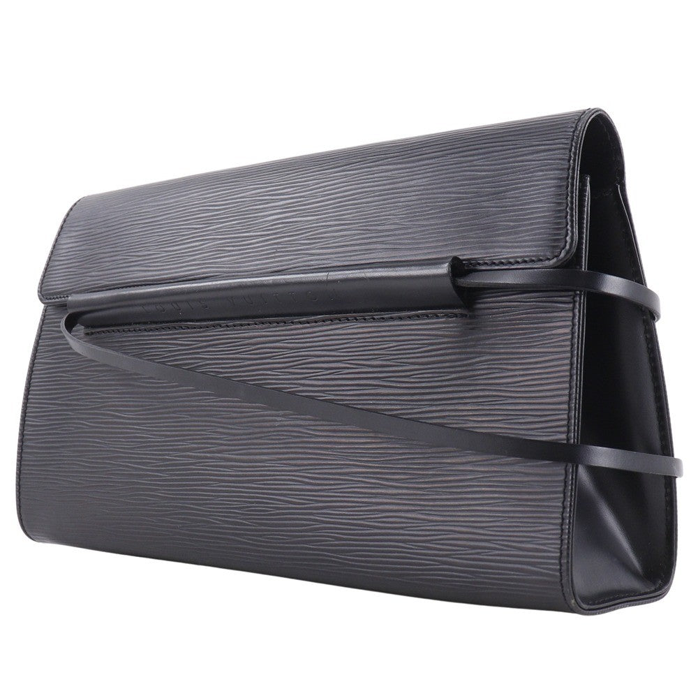 Louis Vuitton Dinard Handbag Epi Leather Black Leather Shoulder Bag Bag (Pre-Owned)