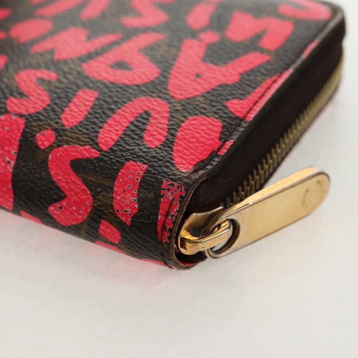 Louis Vuitton Zippy Wallet Canvas Pink Canvas Wallets Accessory (Pre-Owned)