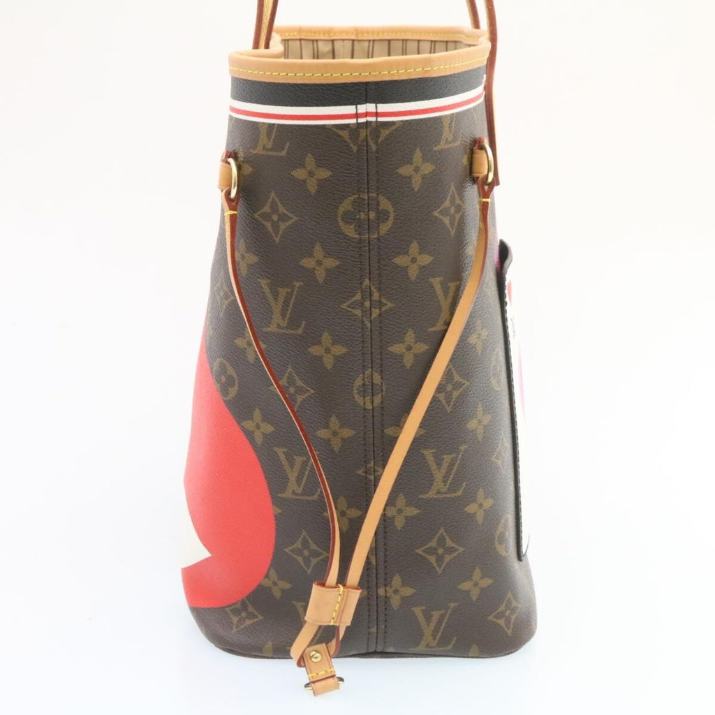 Louis Vuitton Neverfull Nm Tote Limited Edition Game On Monogram Canvas Brown Canvas Tote Bag Bag (Pre-Owned)