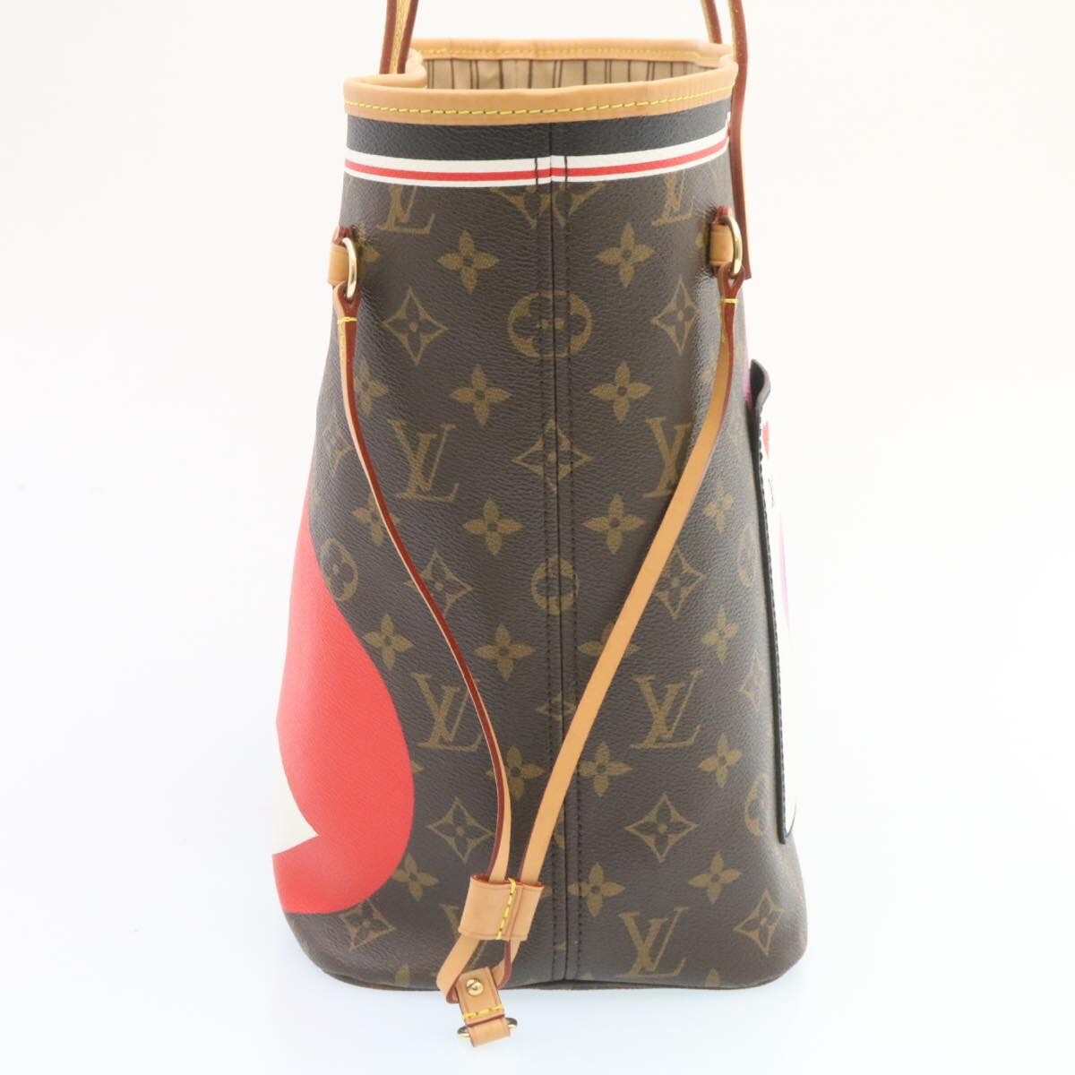 Louis Vuitton Neverfull Nm Tote Limited Edition Game On Monogram Canvas Brown Canvas Tote Bag Bag (Pre-Owned)