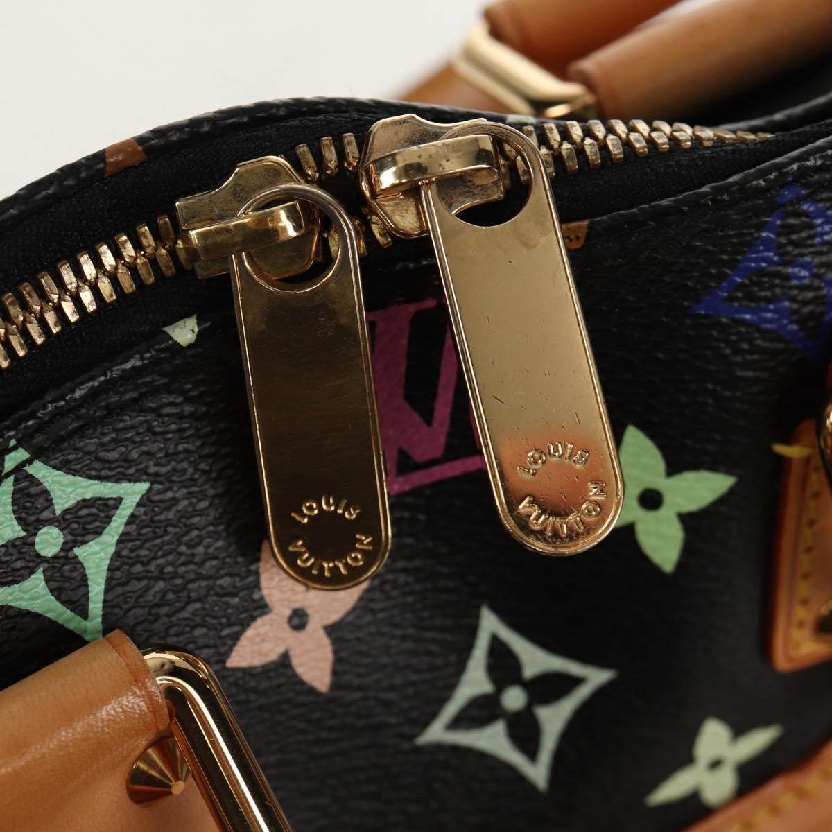 Louis Vuitton Alma Handbag Monogram Multicolor Multicolour Canvas Handbag (Pre-Owned)