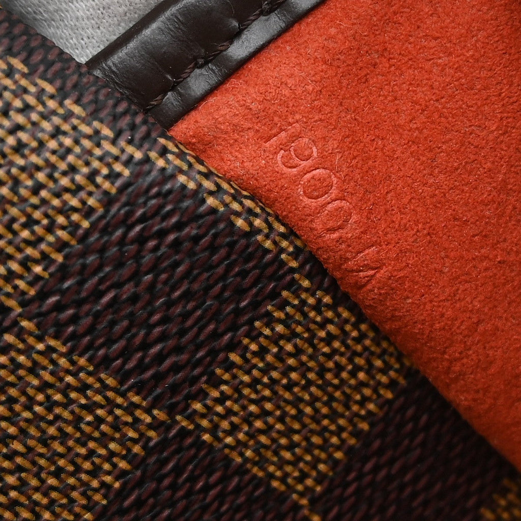Louis Vuitton Ipanema Handbag Damier Brown Canvas Shoulder Bag Bag (Pre-Owned)