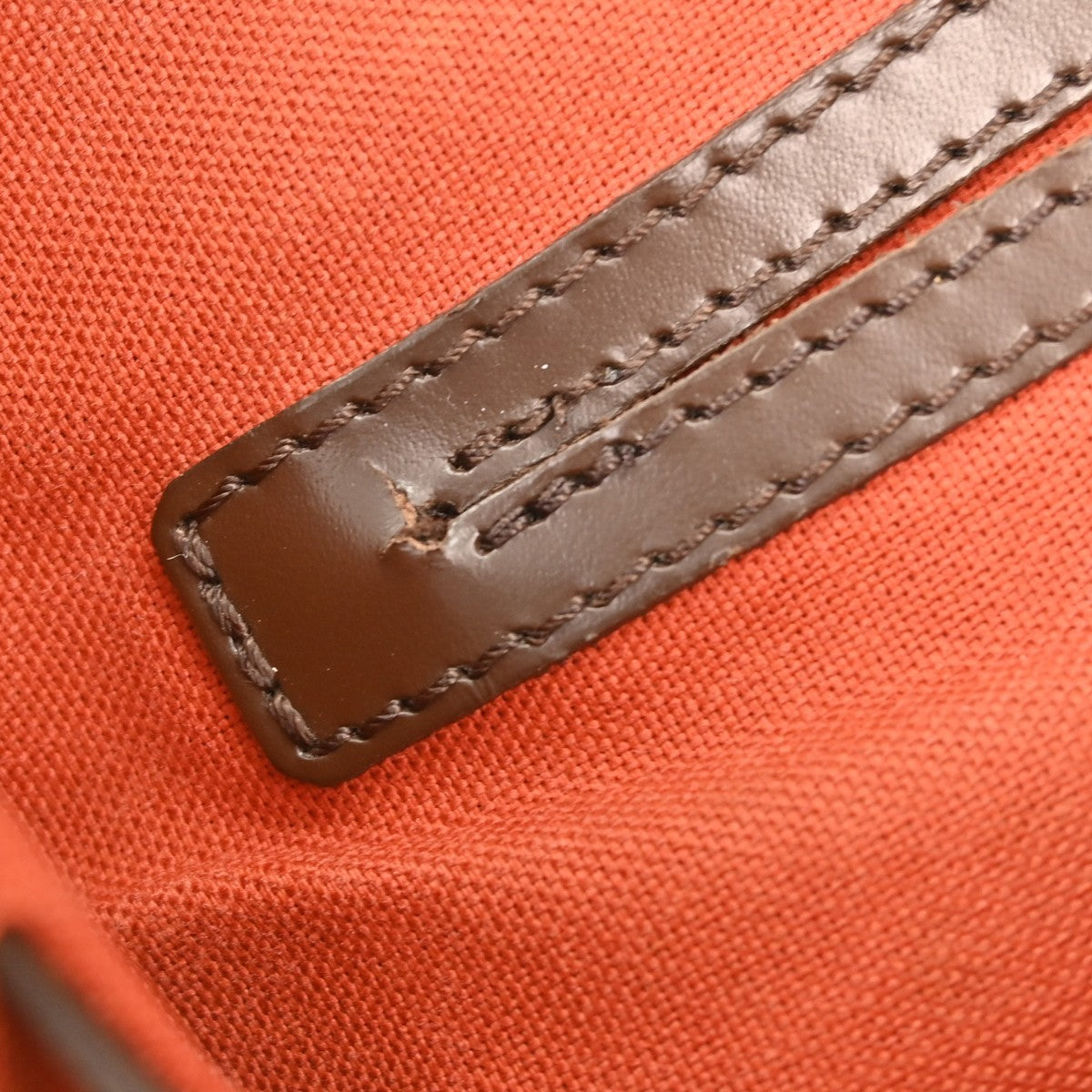 Louis Vuitton Soho Backpack Damier Brown Canvas Backpack Bag (Pre-Owned)