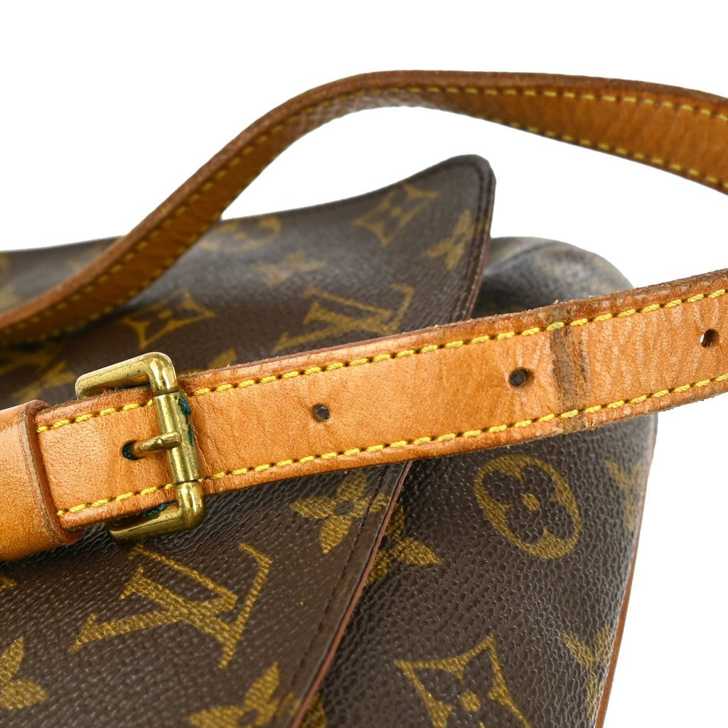 Louis Vuitton Musette Salsa Handbag Monogram Canvas Brown Canvas Shoulder Bag Bag (Pre-Owned)