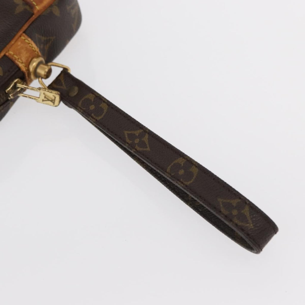 Louis Vuitton Marly Dragonne Clutch Monogram Canvas Brown Canvas Clutche & Pouche Bag (Pre-Owned)