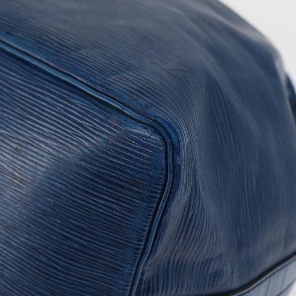 Louis Vuitton Noe Handbag Epi Leather Blue Leather Shoulder Bag Bag (Pre-Owned)