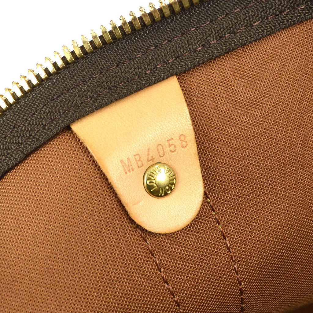 Louis Vuitton Keepall Bag Limited Edition Monogram Roses Brown Canvas Travel Bag Bag (Pre-Owned)