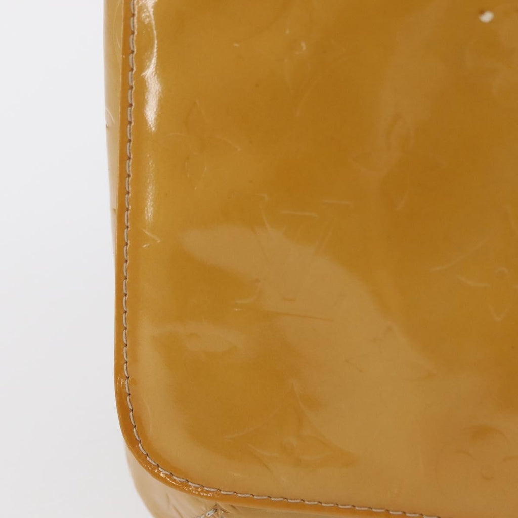 Louis Vuitton Thompson Street Handbag Monogram Vernis Yellow Patent_Leather Shoulder Bag Bag (Pre-Owned)