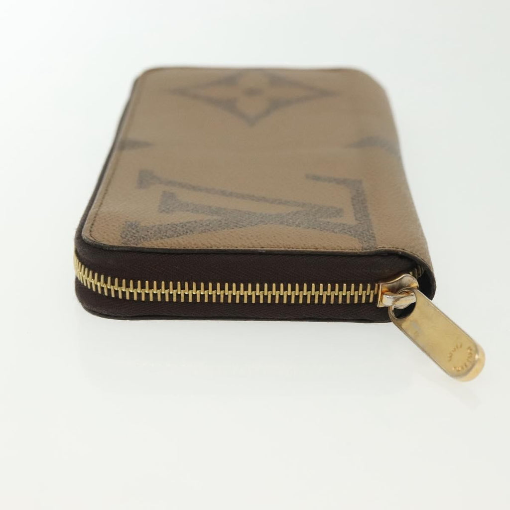 Louis Vuitton Zippy Wallet Canvas Brown Canvas Wallets Accessory (Pre-Owned)