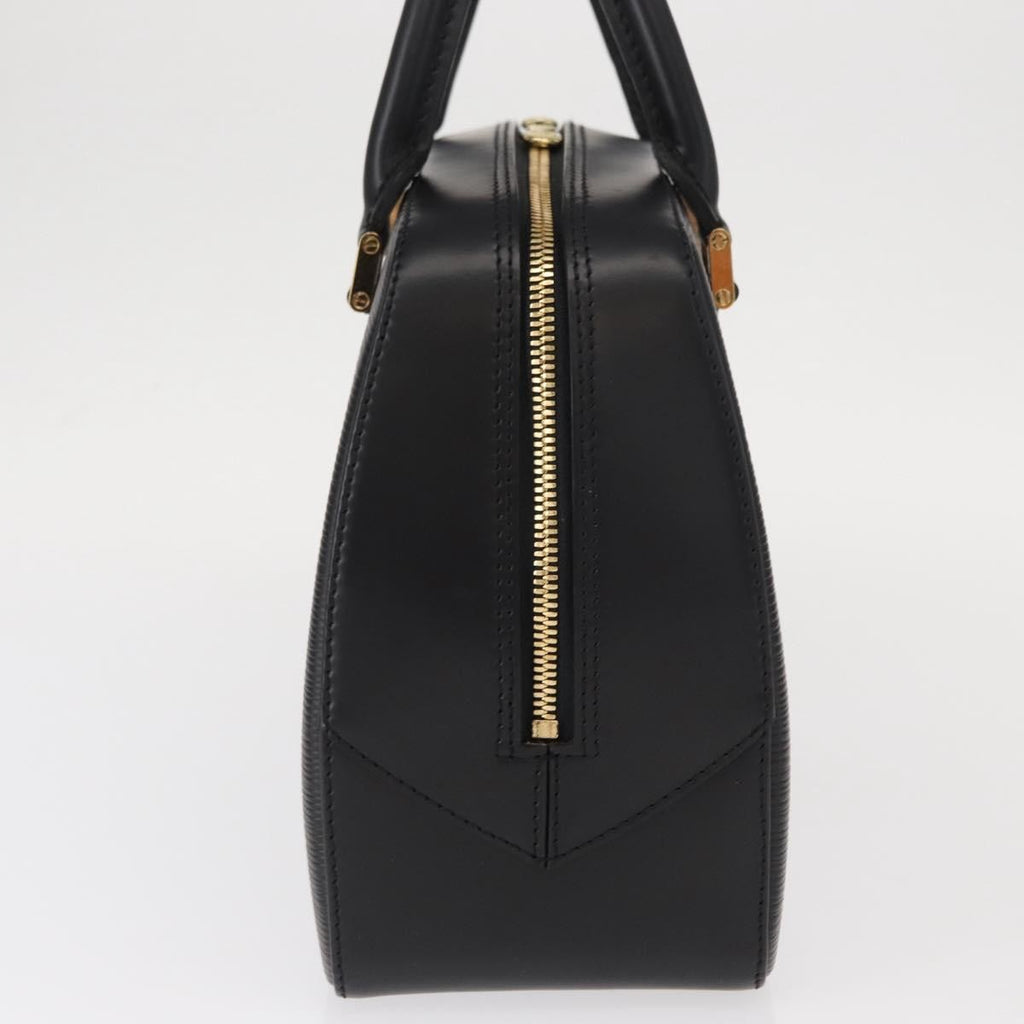 Louis Vuitton Sablons Handbag Epi Leather Black Leather Handbag (Pre-Owned)