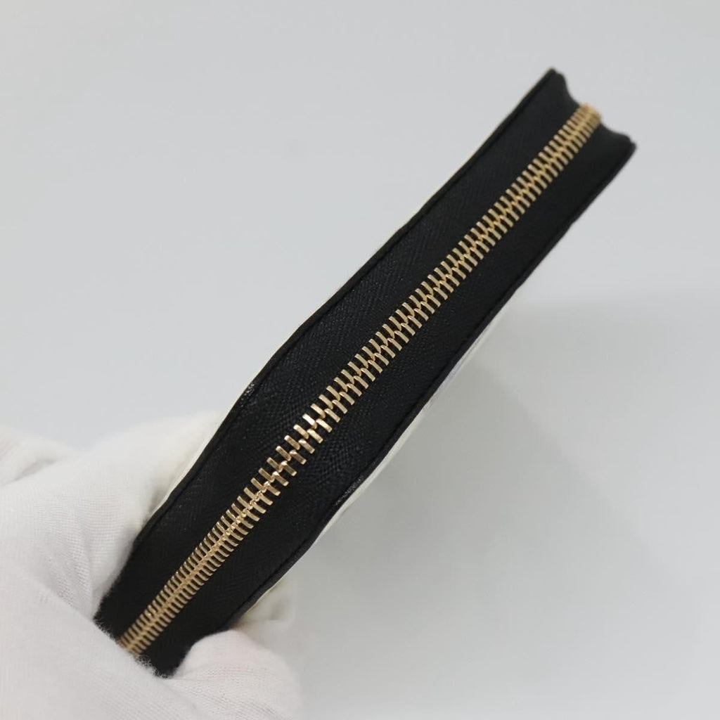 Louis Vuitton Nicolas Ghesquière Zippy Wallet Patent Monogram White Patent_Leather Wallets Accessory (Pre-Owned)