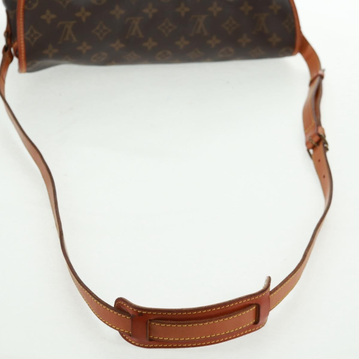 Louis Vuitton Sac Gibeciere Messenger Bag Monogram Canvas Brown Canvas Shoulder Bag Bag (Pre-Owned)