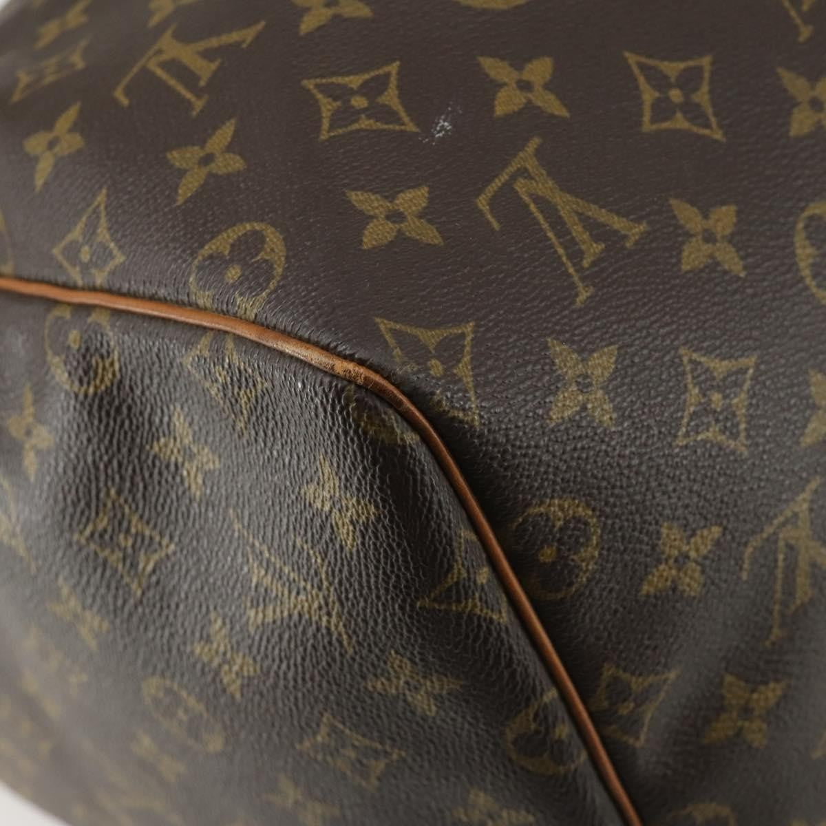 Louis Vuitton Keepall Bag Monogram Canvas Brown Canvas Travel Bag Bag (Pre-Owned)