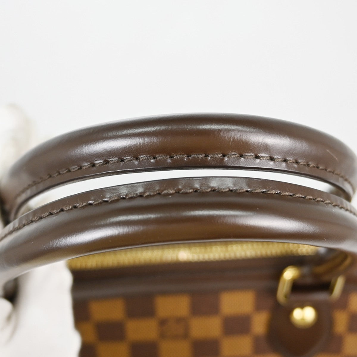 Louis Vuitton Trevi Handbag Damier Brown Canvas Handbag (Pre-Owned)