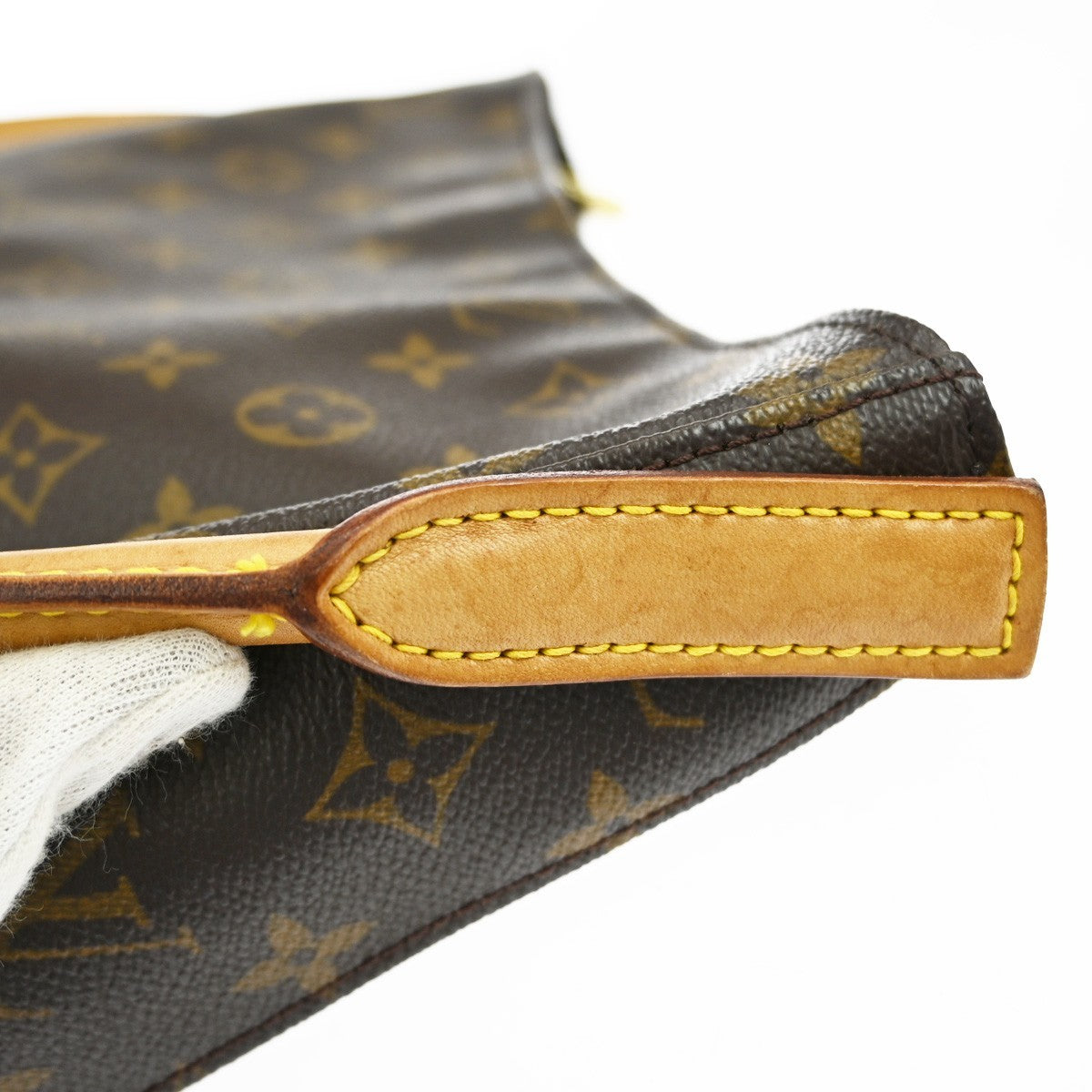Louis Vuitton Monogram Looping Handbag Monogram Canvas Brown Canvas Shoulder Bag Bag (Pre-Owned)