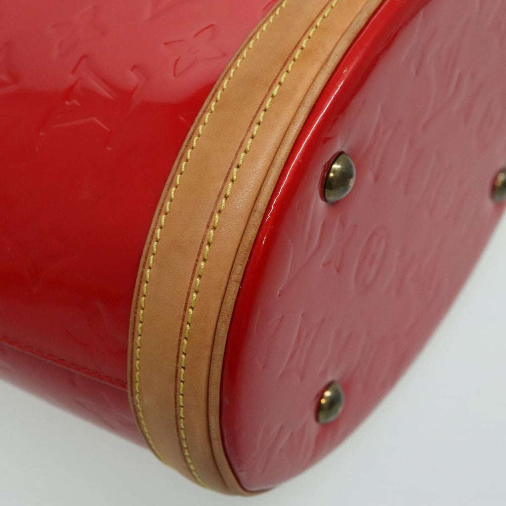 Louis Vuitton Bucket Bag Monogram Vernis Red Patent_Leather Shoulder Bag Bag (Pre-Owned)