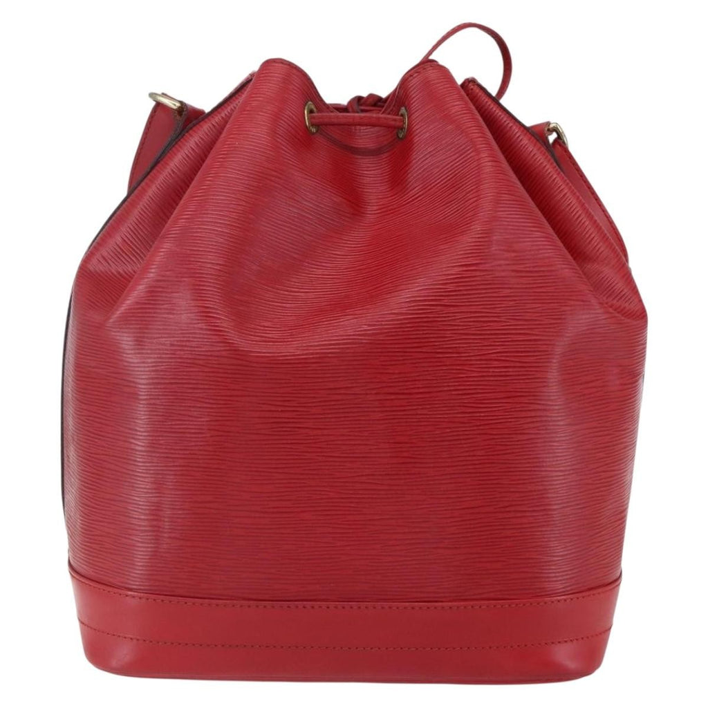 Louis Vuitton Noe Shoulder Bag Leather Red Leather Shoulder Bag Bag (Pre-Owned)