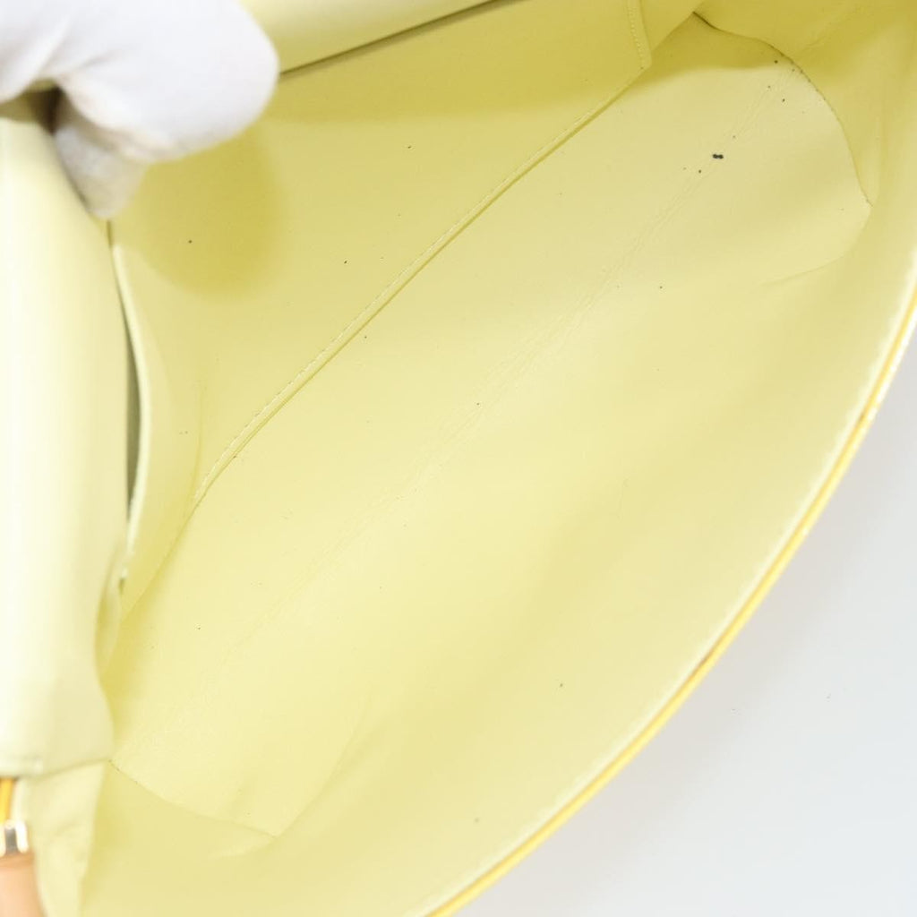 Louis Vuitton Thompson Street Handbag Monogram Vernis Yellow Patent_Leather Shoulder Bag Bag (Pre-Owned)