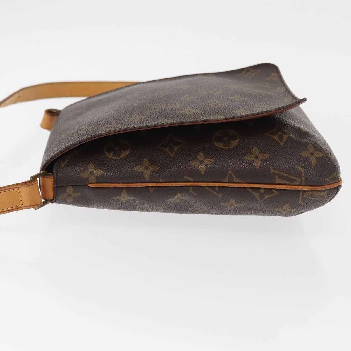 Louis Vuitton Musette Salsa Handbag Monogram Canvas Brown Canvas Shoulder Bag Bag (Pre-Owned)