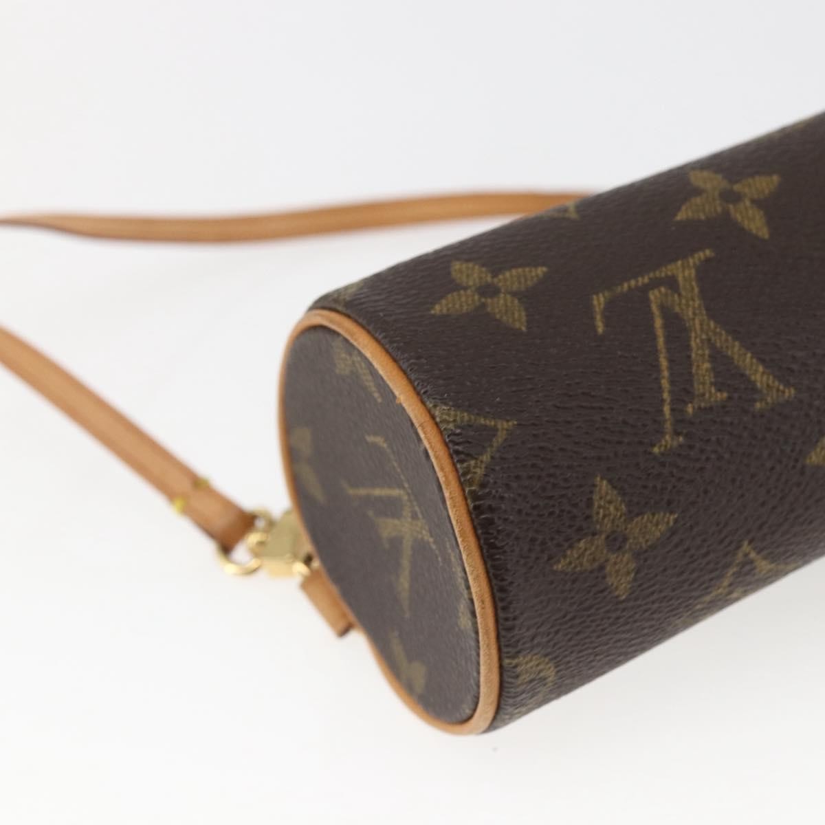 Louis Vuitton Papillon Pochette Monogram Canvas Brown Canvas Clutche & Pouche Bag (Pre-Owned)