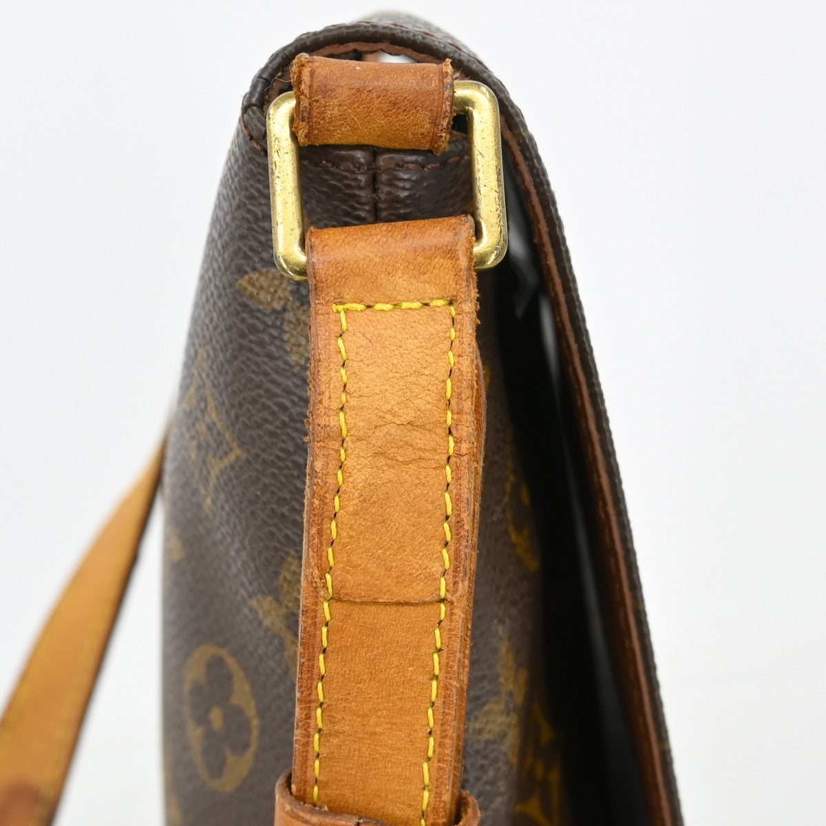 Louis Vuitton Musette Salsa Handbag Monogram Canvas Brown Canvas Shoulder Bag Bag (Pre-Owned)
