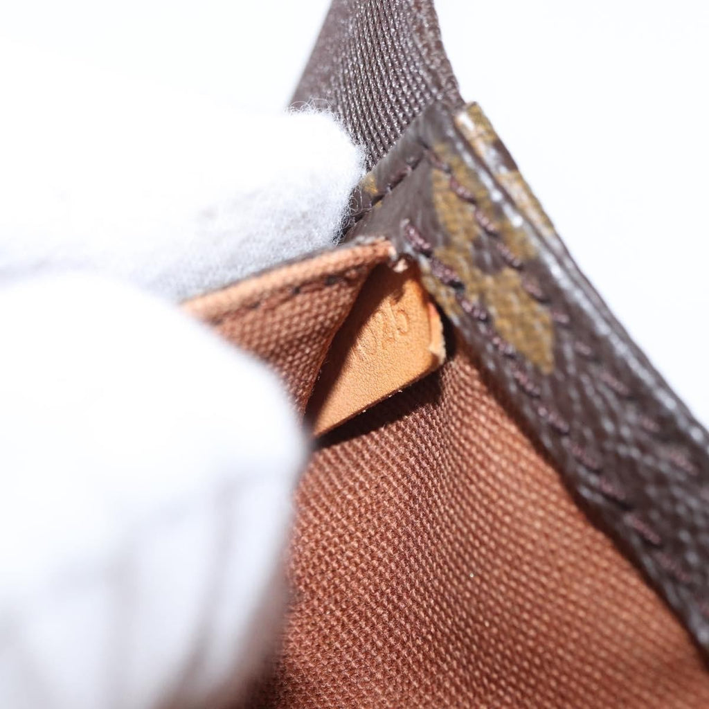Louis Vuitton Geronimos Waist Bag Monogram Canvas Brown Canvas Shoulder Bag Bag (Pre-Owned)