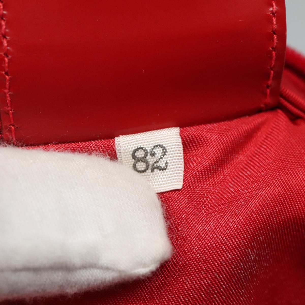Prada Flat Messenger Bag Tessuto Red Nylon Shoulder Bag Bag (Pre-Owned)