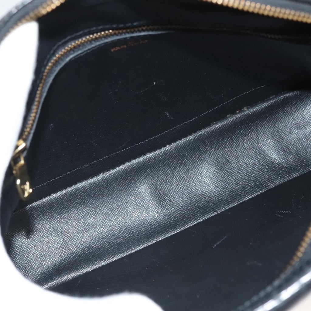 Louis Vuitton Trocadero Handbag Epi Leather Black Leather Shoulder Bag Bag (Pre-Owned)