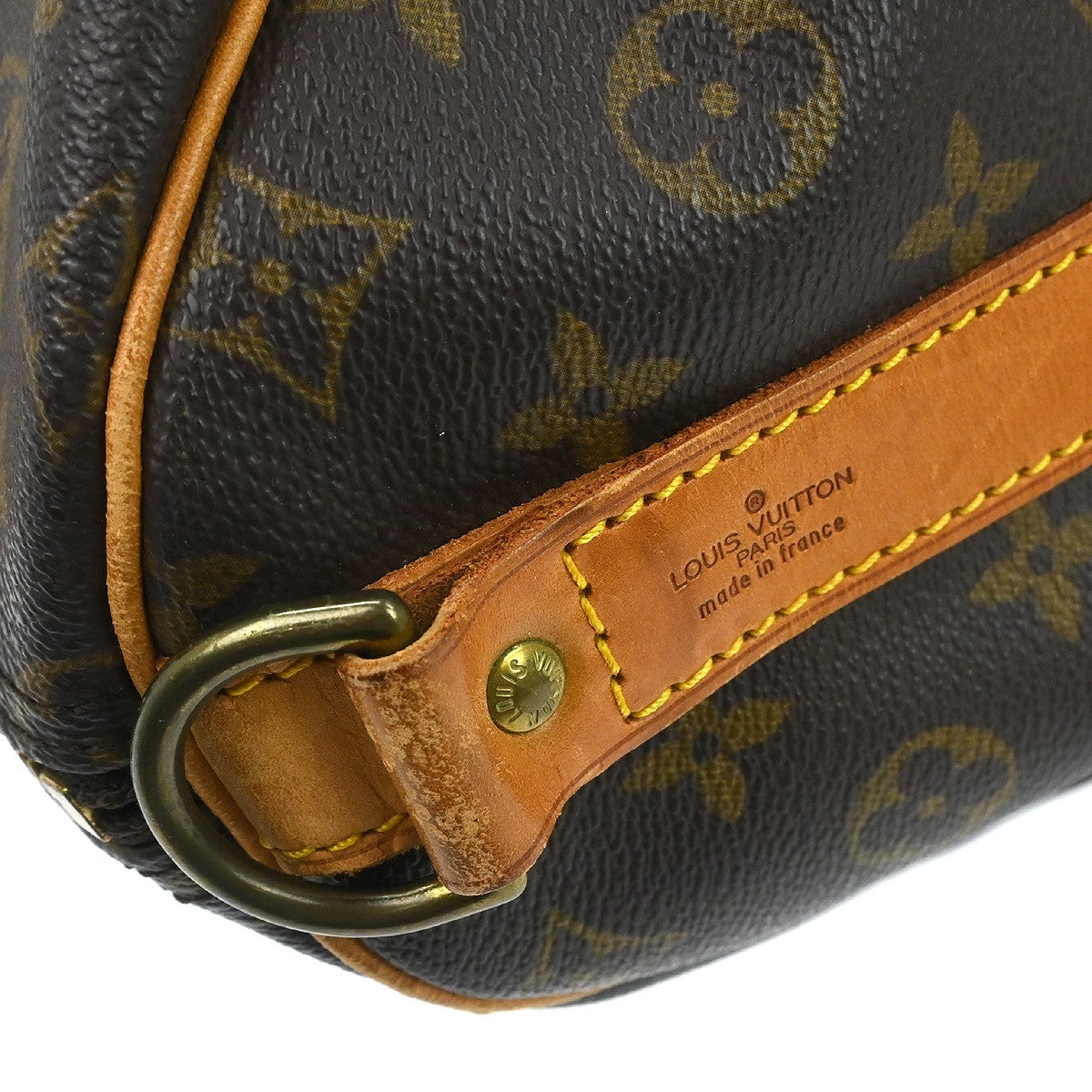 Louis Vuitton Keepall Bandouliere Bag Monogram Canvas Brown Canvas Travel Bag Bag (Pre-Owned)