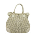 Louis Vuitton Marina Handbag Mini Lin Croisette Beige Canvas Handbag (Pre-Owned)