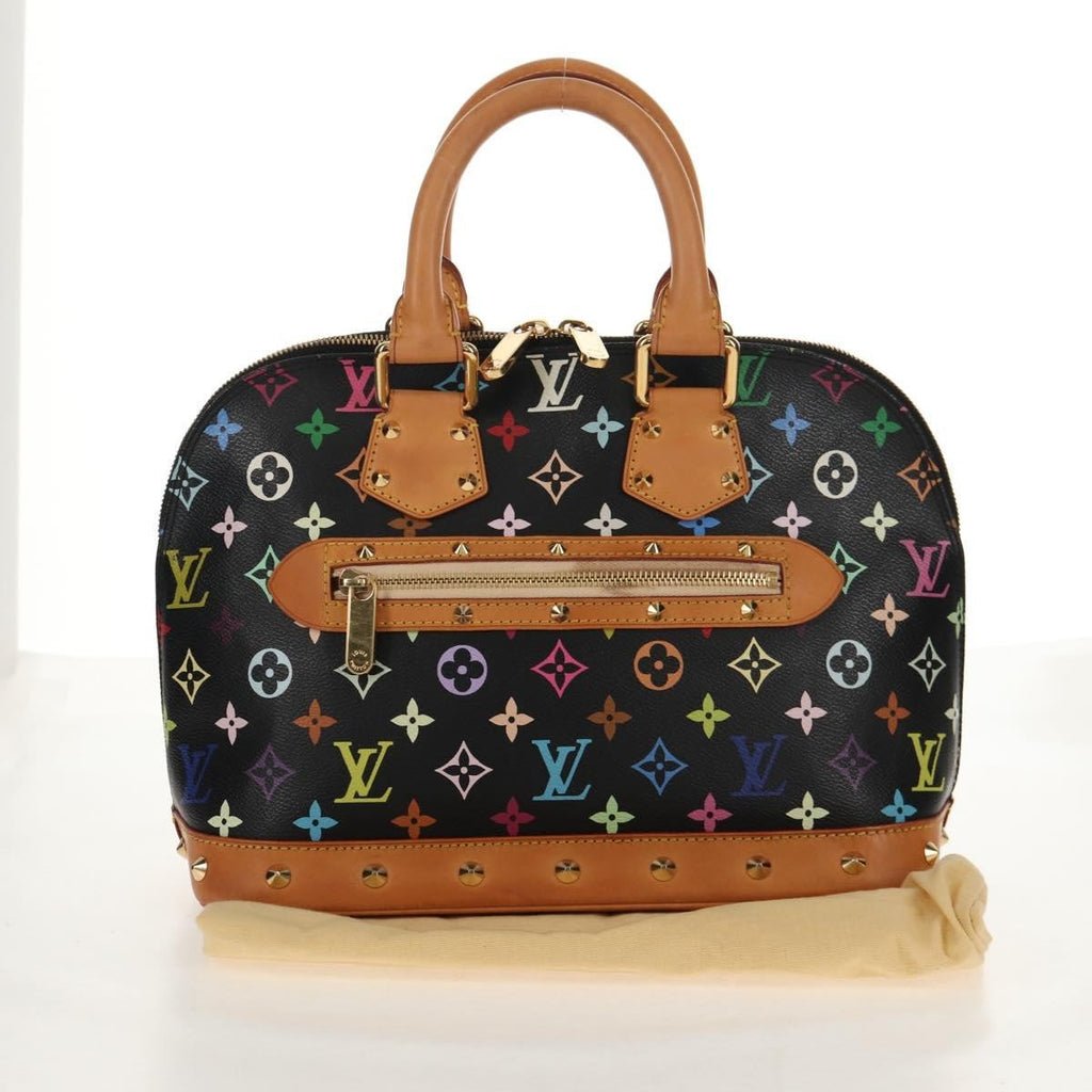 Louis Vuitton Alma Handbag Monogram Multicolor Multicolour Canvas Handbag (Pre-Owned)