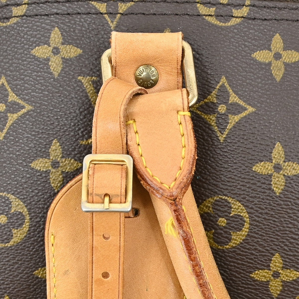 Louis Vuitton Keepall Bag Monogram Canvas Brown Canvas Travel Bag Bag (Pre-Owned)