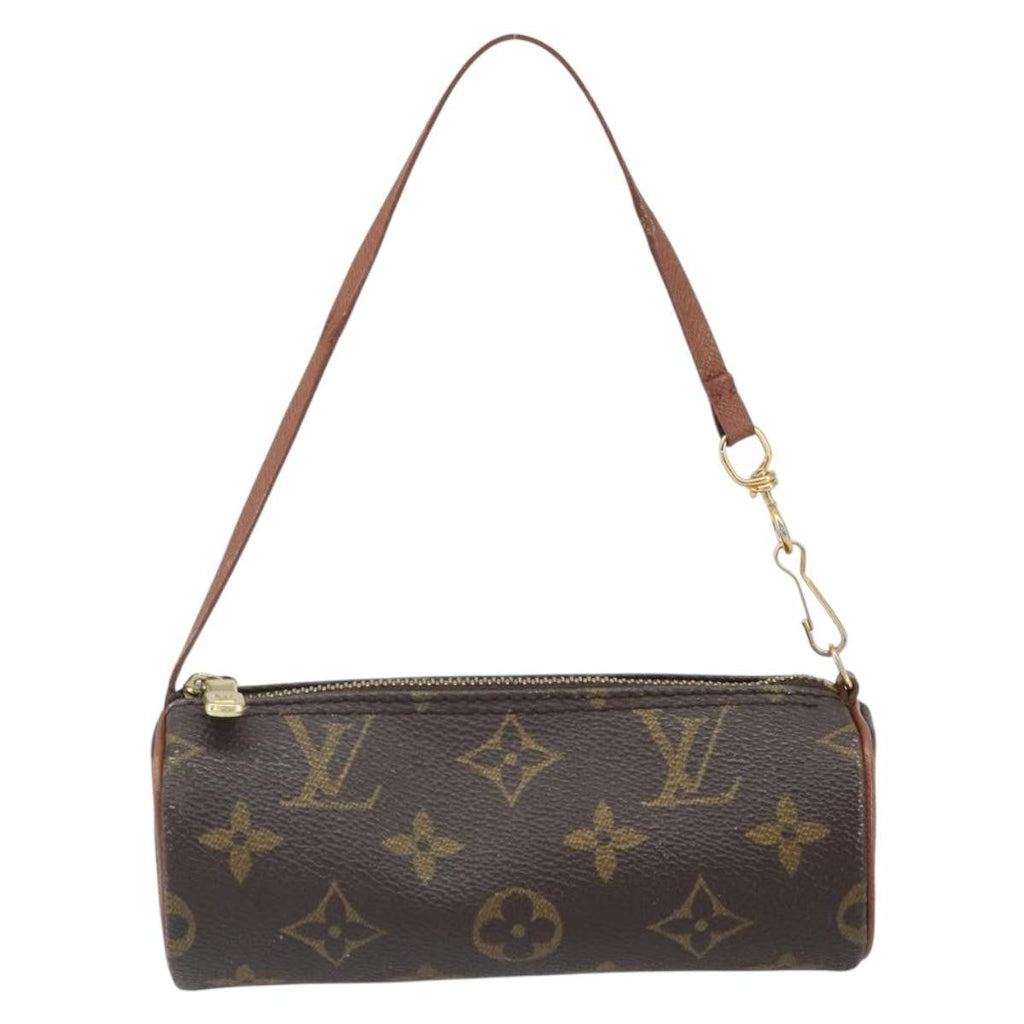 Louis Vuitton Papillon Pochette Monogram Canvas Brown Canvas Clutche & Pouche Bag (Pre-Owned)
