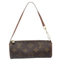Louis Vuitton Papillon Pochette Monogram Canvas Brown Canvas Clutche & Pouche Bag (Pre-Owned)