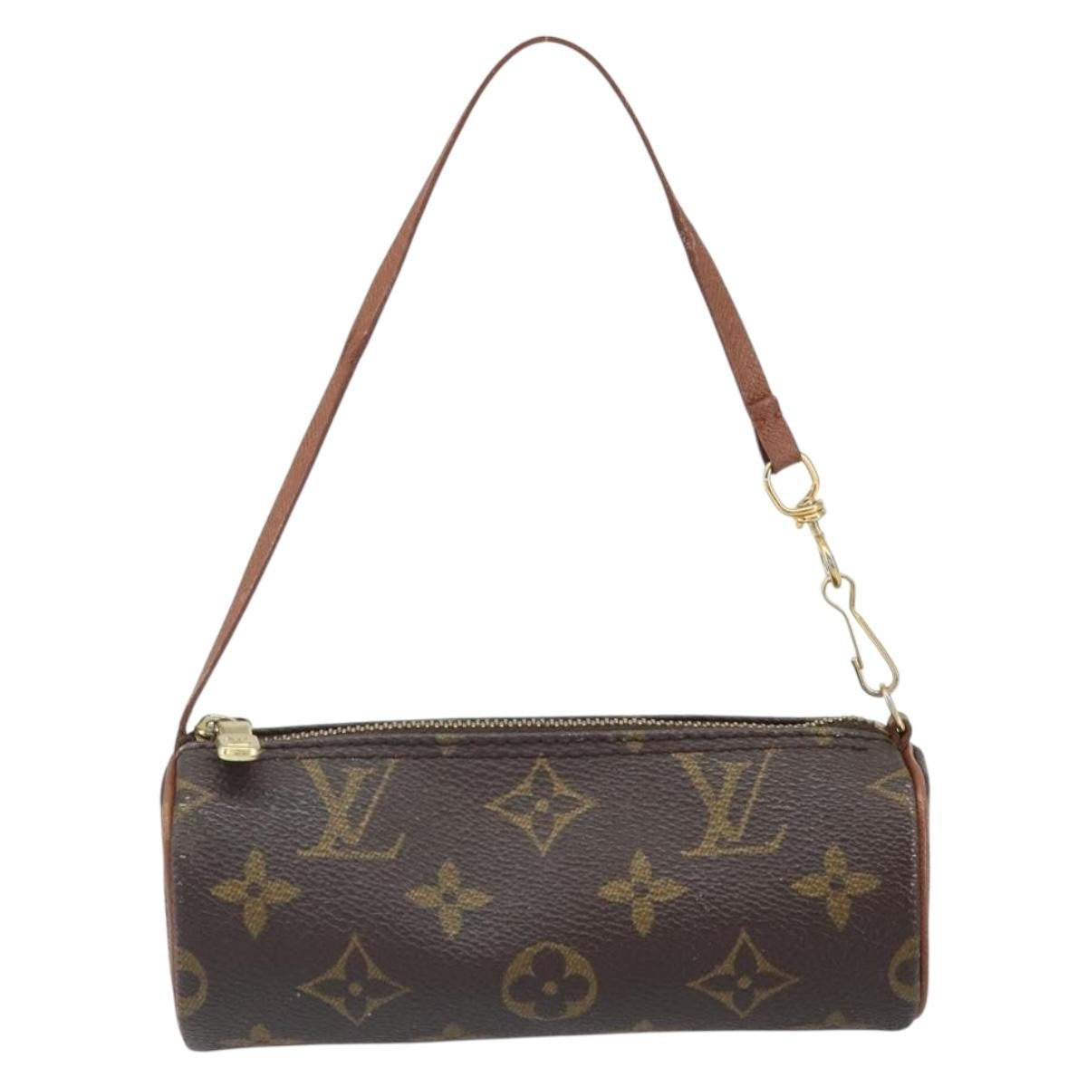 Louis Vuitton Papillon Pochette Monogram Canvas Brown Canvas Clutche & Pouche Bag (Pre-Owned)