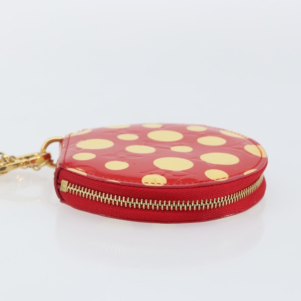 Louis Vuitton Boite Chapeau Coin Purse Patent Leather Red Patent_Leather Wallets Accessory (Pre-Owned)