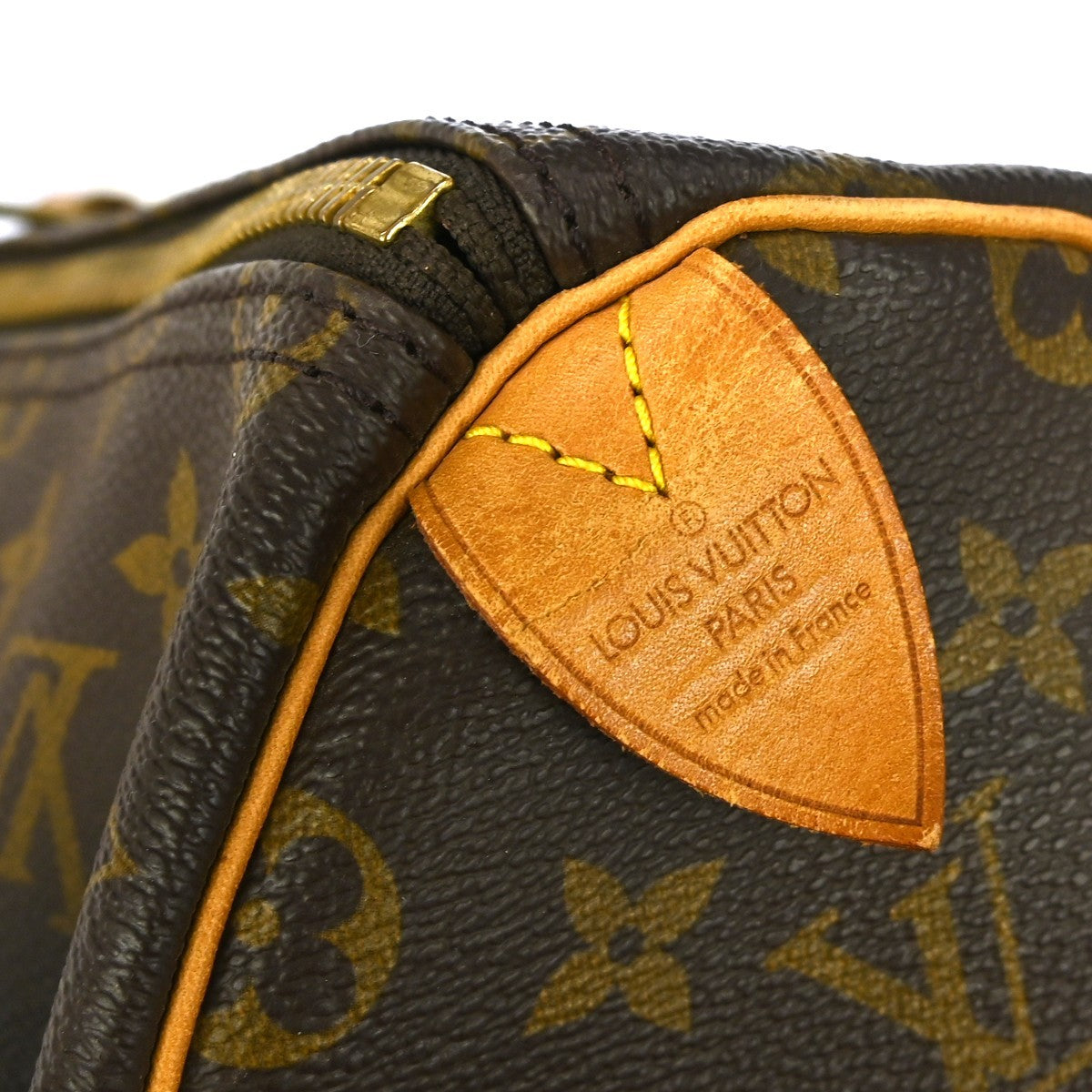 Louis Vuitton Keepall Bag Monogram Canvas Brown Canvas Travel Bag Bag (Pre-Owned)