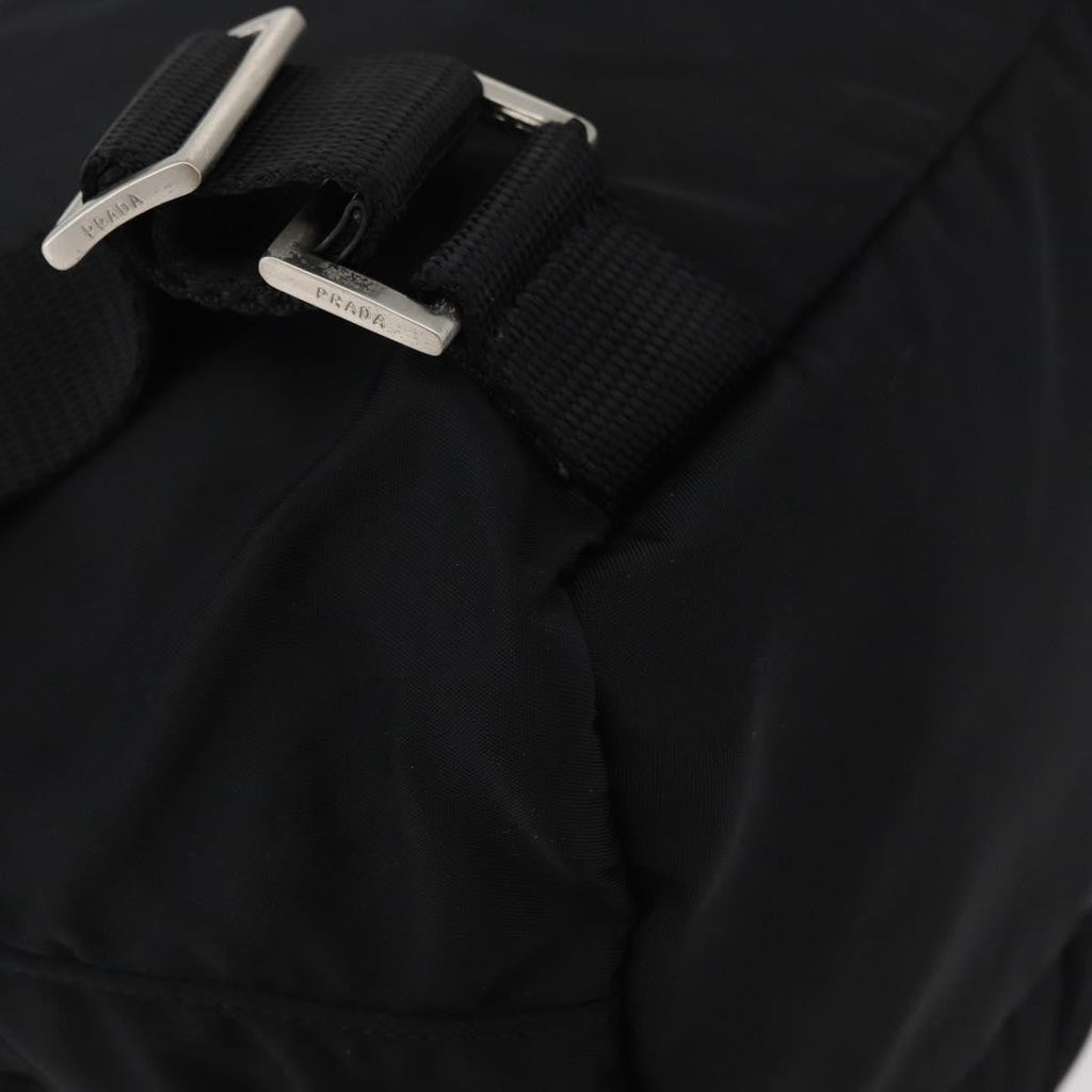 Prada Sac À Dos Re-Nylon Nylon Black Nylon Backpack Bag (Pre-Owned)