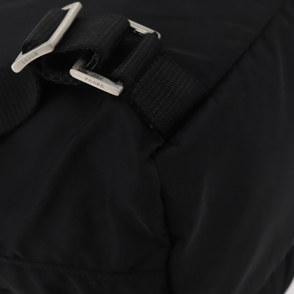 Prada Sac À Dos Re-Nylon Nylon Black Nylon Backpack Bag (Pre-Owned)