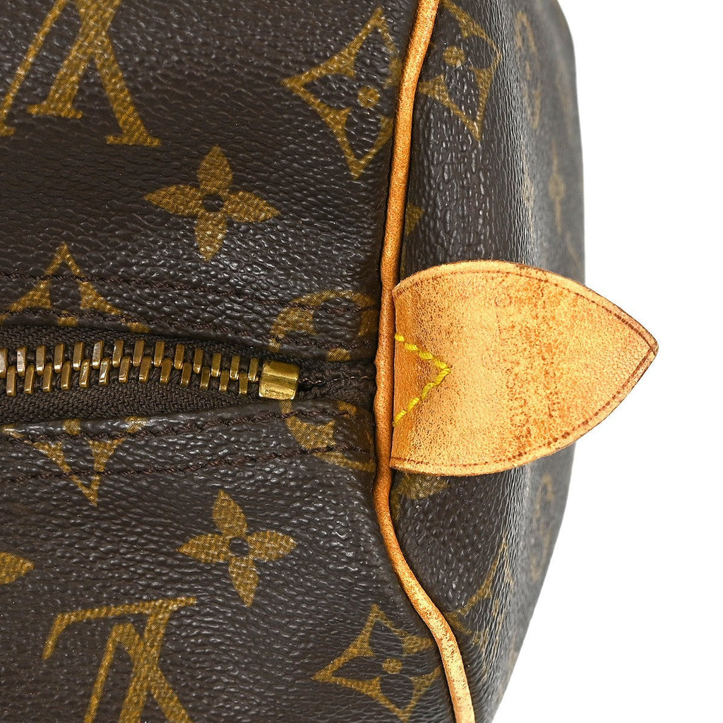 Louis Vuitton Keepall Bag Monogram Canvas Brown Canvas Travel Bag Bag (Pre-Owned)
