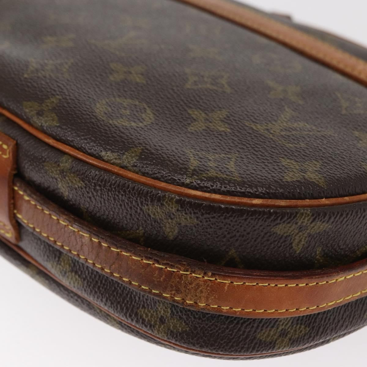 Louis Vuitton Jeune Fille Handbag Monogram Canvas Brown Canvas Shoulder Bag Bag (Pre-Owned)